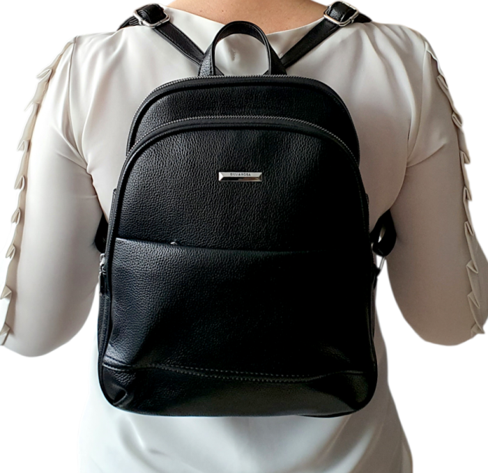 Rucsac Dama Negru Isabella Silvia Rosa G04639 [8]