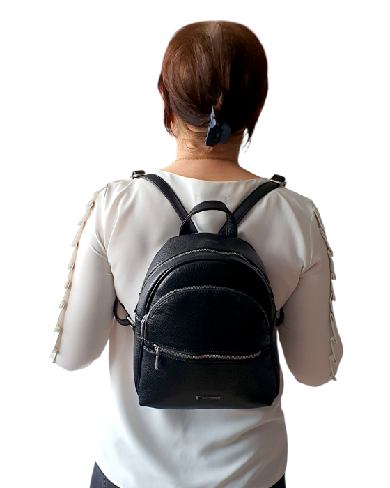 Rucsac Dama Negru Lerina Silvia Rosa G04736 [8]