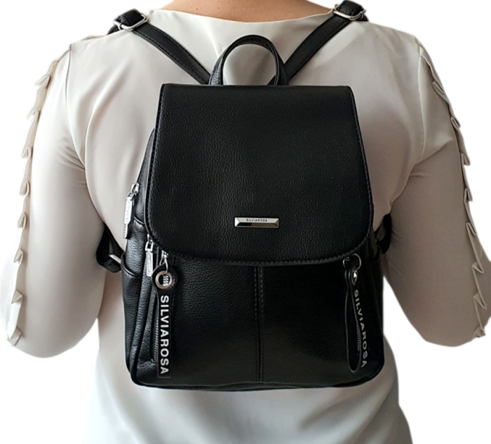 Rucsac Dama Negru Lois Silvia Rosa G04641 [8]
