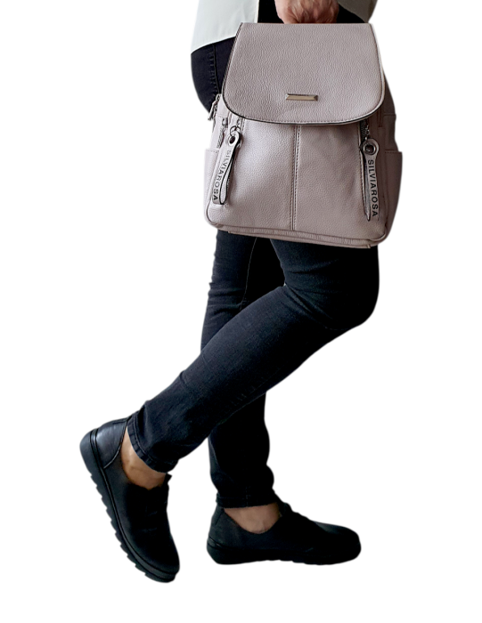 Rucsac Dama gri Lois Silvia Rosa G04642 [7]