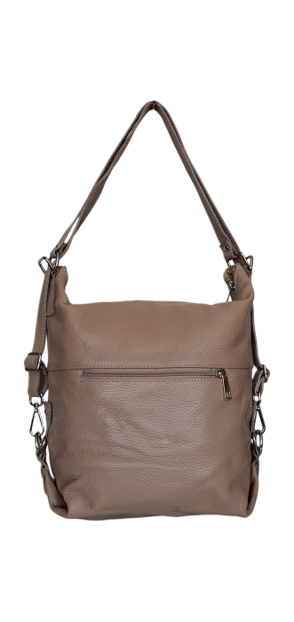 Rucsac Dama Piele Naturala Bej Bernis G04613 [4]