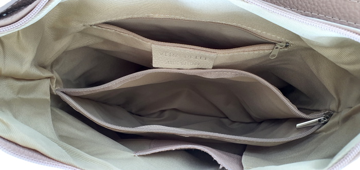 Rucsac Dama Piele Naturala Bej Bernis G04613 [5]