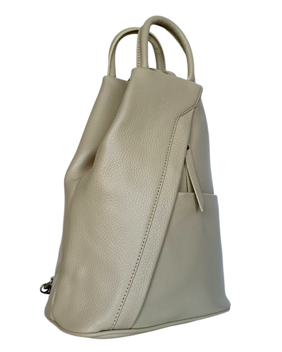 Rucsac Dama Piele Naturala Bej Carolina G04791 [3]