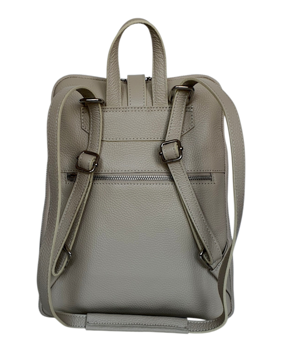 Rucsac Dama Piele Naturala Bej Lena G04786 [6]