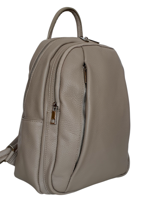 Rucsac Dama Piele Naturala Grej Sia G04734 [2]