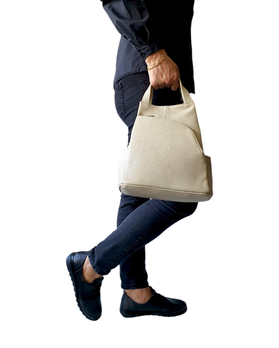 Rucsac Dama Piele Naturala Bej Tokio G04785 [4]