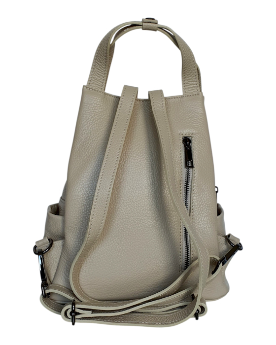 Rucsac Dama Piele Naturala Bej Tokio G04785 [6]