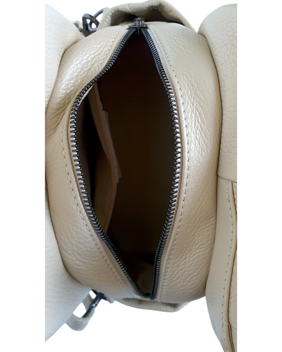 Rucsac Dama Piele Naturala Bej Tokio G04785 [8]