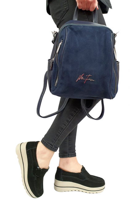 Rucsac Dama Piele Naturala Belumarin Elif V. Fabbiano  G02573 [2]