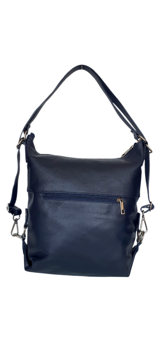 Rucsac Dama Piele Naturala Bleumarin Bernis G04445 [4]