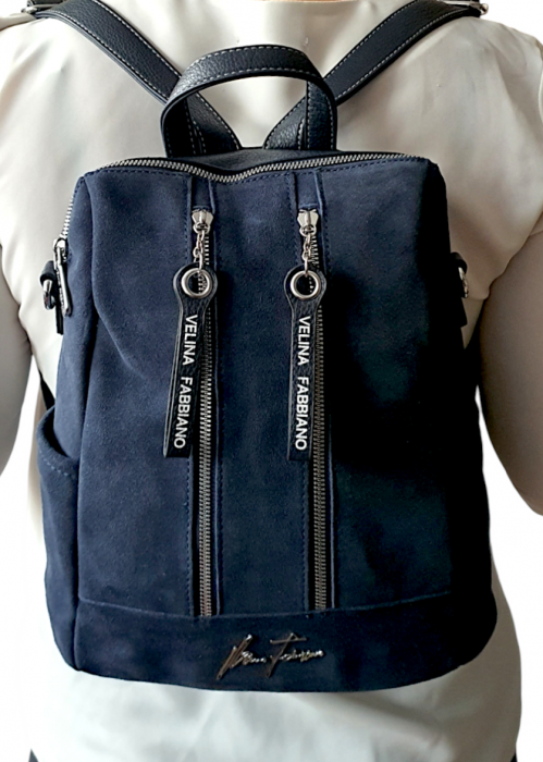 Rucsac Dama Piele Naturala Bleumarin Cosmina G03984 [7]