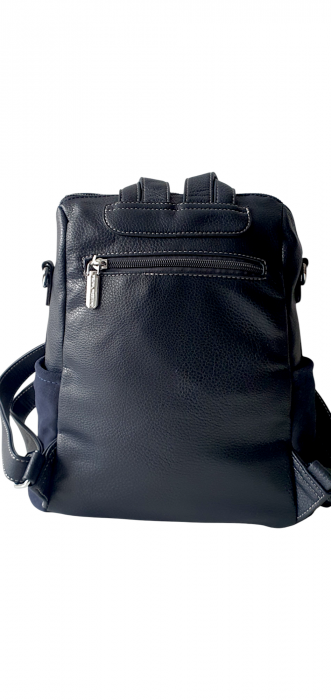 Rucsac Dama Piele Naturala Bleumarin Cosmina G03984 [4]