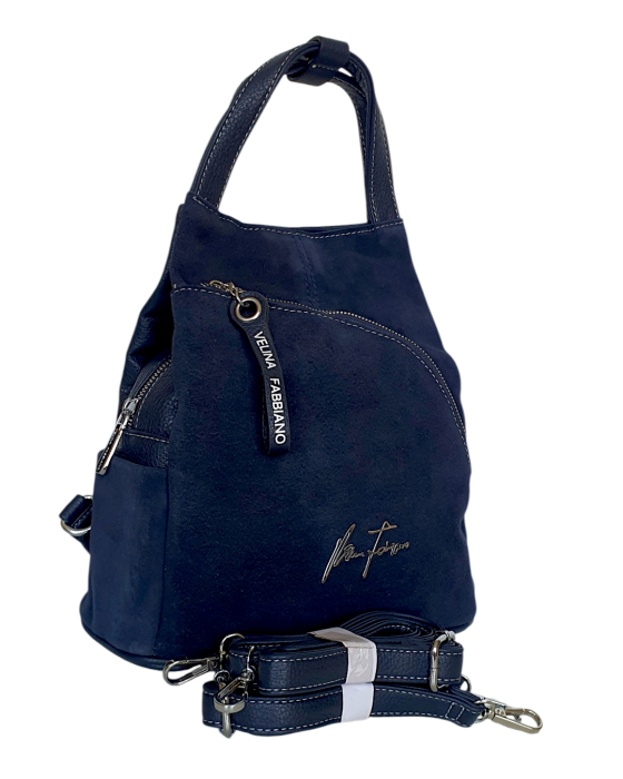 Rucsac Dama Piele Naturala Bleumarin Diana G04804 [3]