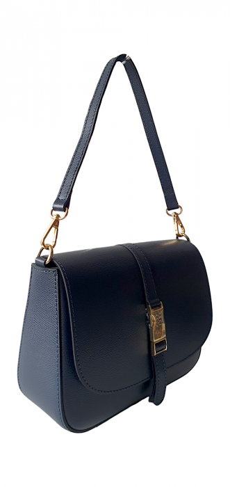 Geanta Dama Piele Naturala Bleumarin Evelyn G03558 [2]