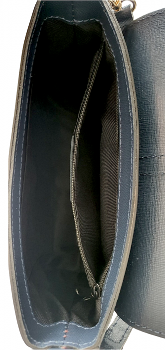Geanta Dama Piele Naturala Bleumarin Evelyn G03558 [5]