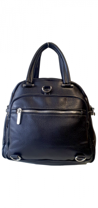 Rucsac Dama Piele Naturala Bleumarin Fabia V. Fabbiano G03369 [4]