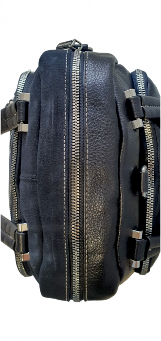 Rucsac Dama Piele Naturala Bleumarin Fabia V. Fabbiano G03369 [5]