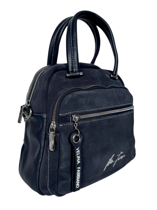 Rucsac Dama Piele Naturala Bleumarin Fabia V. Fabbiano G03369 [2]