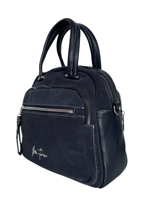 Rucsac Dama Piele Naturala Bleumarin Fabia V. Fabbiano G03369 [3]