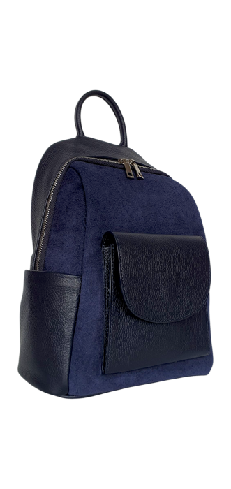 Rucsac Dama Piele Naturala Bleumarin Randa G04565 [3]