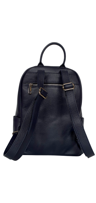 Rucsac Dama Piele Naturala Bleumarin Randa G04565 [4]