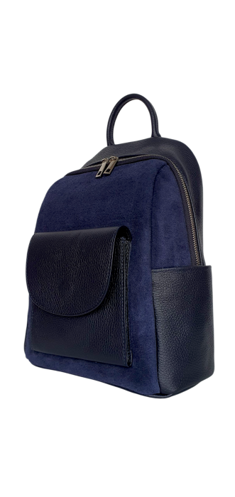 Rucsac Dama Piele Naturala Bleumarin Randa G04565 [1]