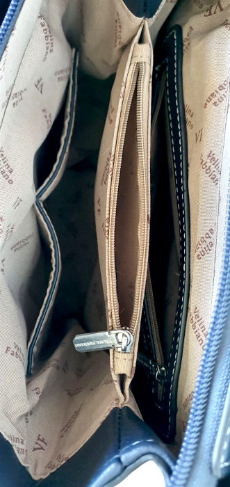 Rucsac Dama Piele Naturala Bleumarin V.Fabbiano Anelis G04507 [9]