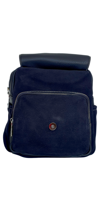 Rucsac Dama Piele Naturala Bleumarin V.Fabbiano Carmen G04543 [5]