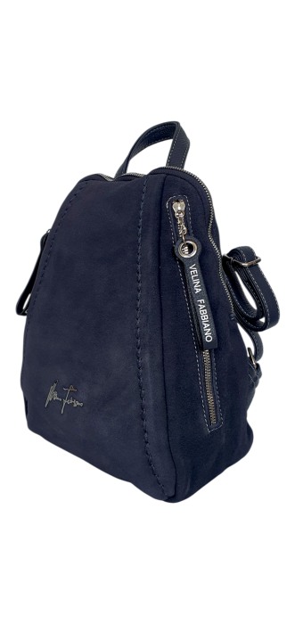 Rucsac Dama Piele Naturala Bleumarin V.Fabbiano Smaranda G04426 [1]