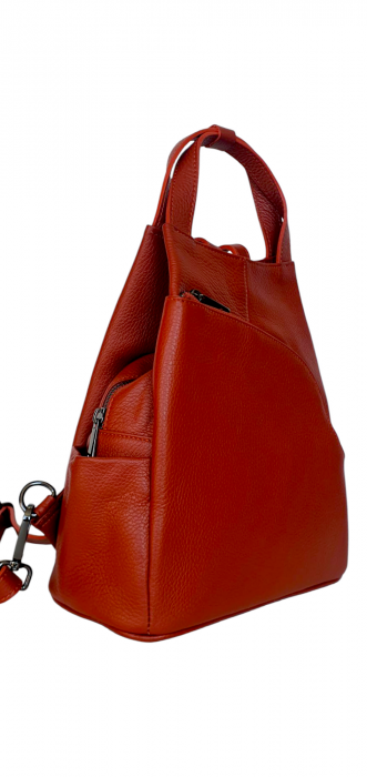 Rucsac Dama Piele Naturala Corai Tokio G04246 [2]