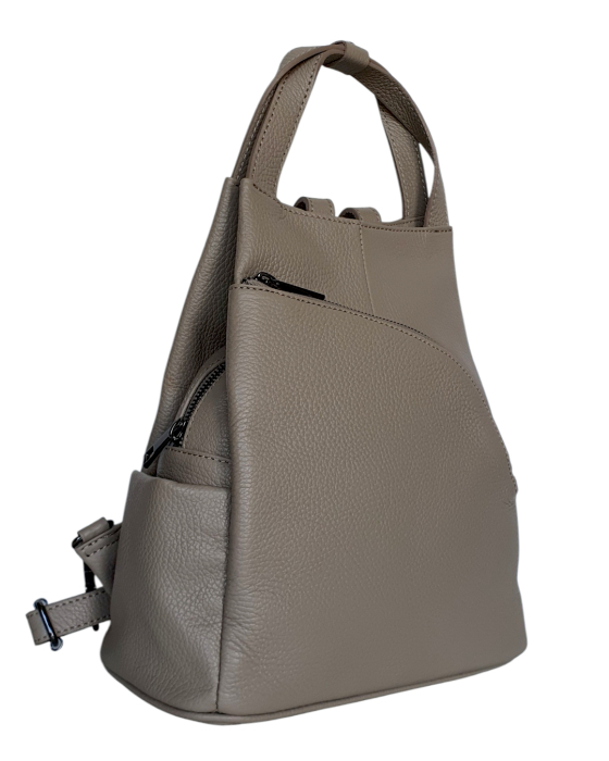 Rucsac Dama Piele Naturala Grej Tokio G04784 [7]