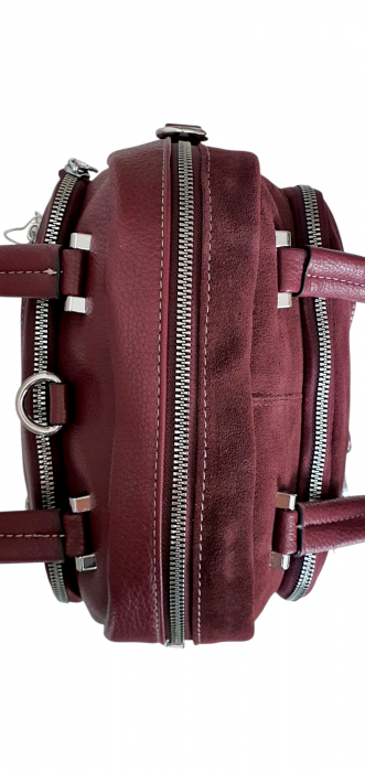 Rucsac Dama Piele Naturala Grena Fabia V. Fabbiano G04126 [5]