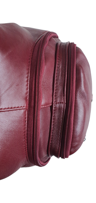 Rucsac Dama Piele Naturala Grena Margareta G04658 [6]