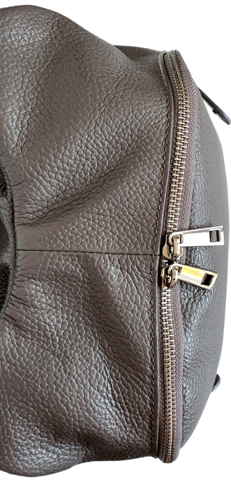 Rucsac Dama Piele Naturala Gri Marina G04509 [6]