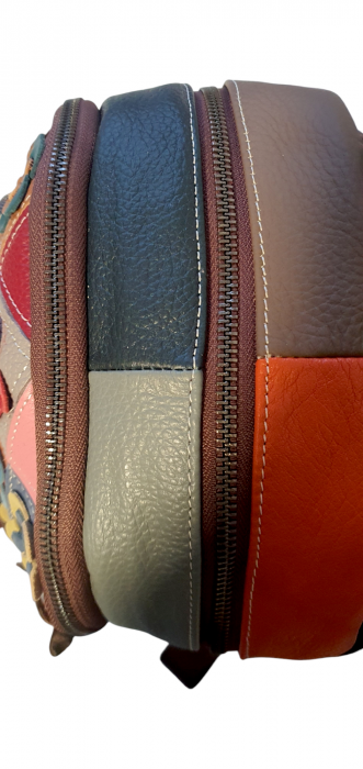 Rucsac Dama Piele Naturala Multicolor Anglea G04105 [5]