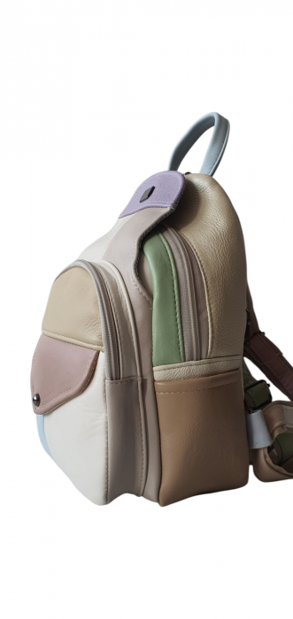 Rucsac Dama Piele Naturala Multicolor Bulma G04242 [3]