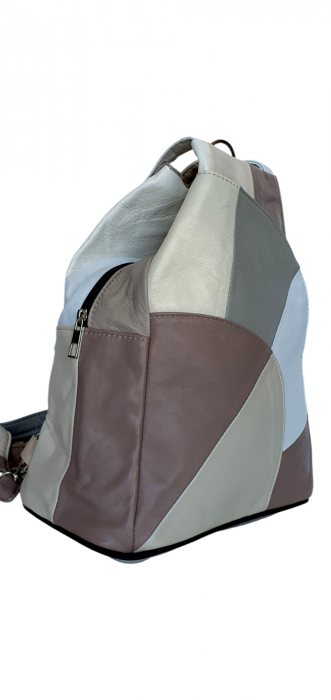 Rucsac Dama Piele Naturala Multicolor Clarisa G04389 [2]