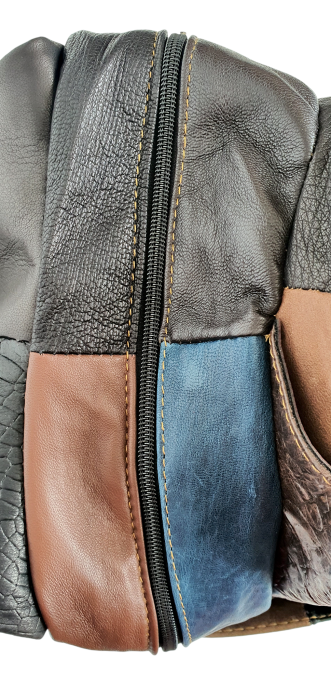 Rucsac Dama Piele Naturala Multicolor Clarisa G04621 [5]