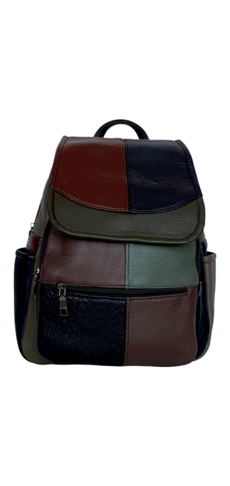 Rucsac Dama Piele Naturala Multicolor Fiona G04528 [1]