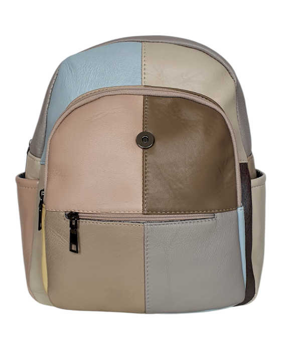 Rucsac Dama Piele Naturala Multicolor Fiona G04706 [4]
