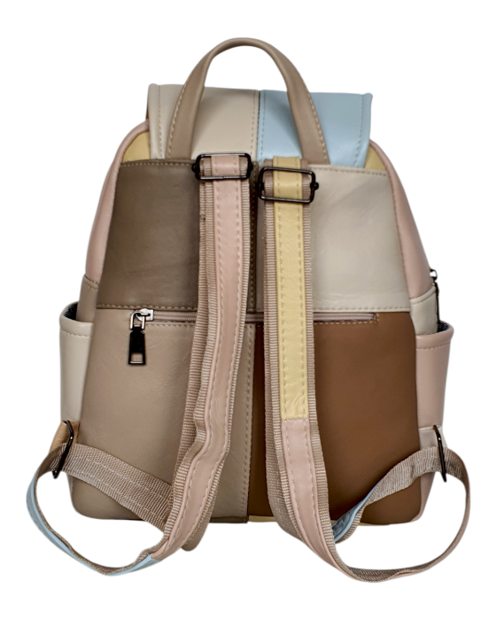 Rucsac Dama Piele Naturala Multicolor Fiona G04706 [5]