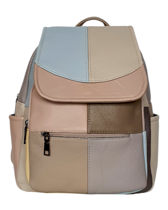 Rucsac Dama Piele Naturala Multicolor Fiona G04706 [2]