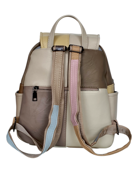 Rucsac Dama Piele Naturala Multicolor Fiona G04707 [5]