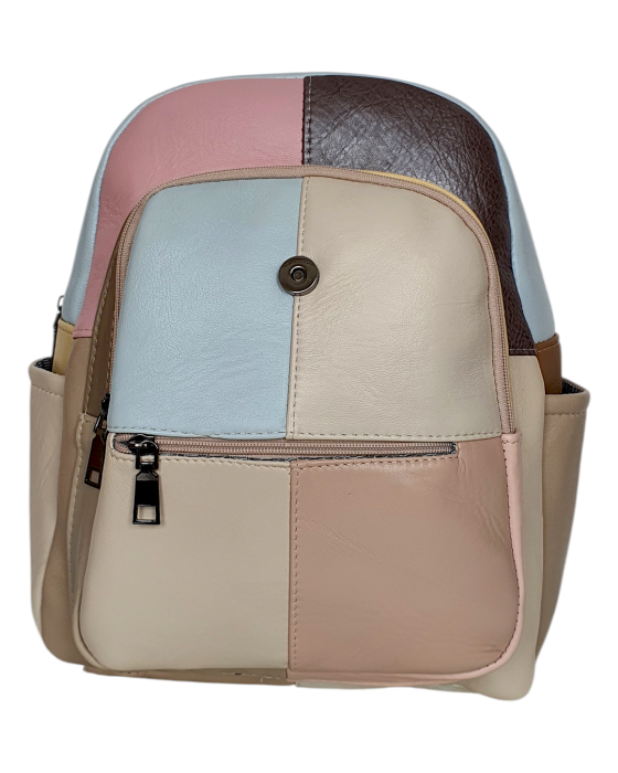 Rucsac Dama Piele Naturala Multicolor Fiona G04707 [4]