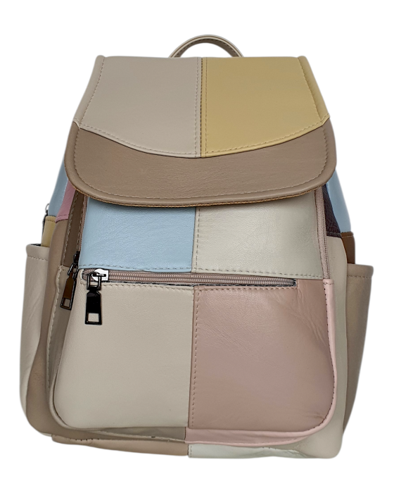 Rucsac Dama Piele Naturala Multicolor Fiona G04707 [2]