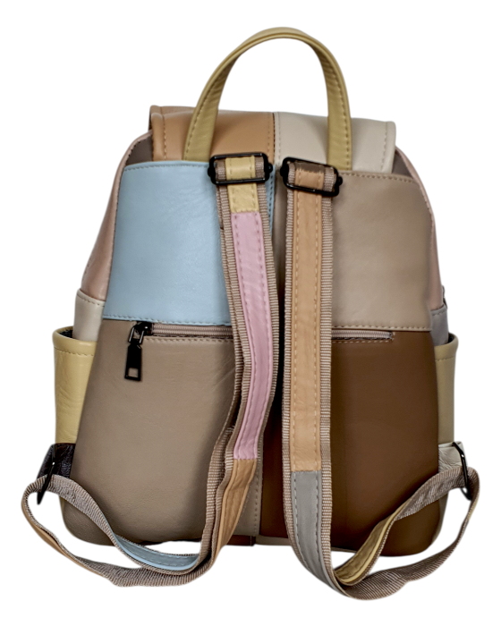 Rucsac Dama Piele Naturala Multicolor Fiona G04708 [5]