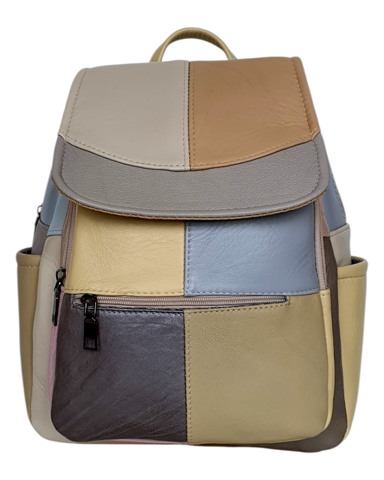 Rucsac Dama Piele Naturala Multicolor Fiona G04708 [2]