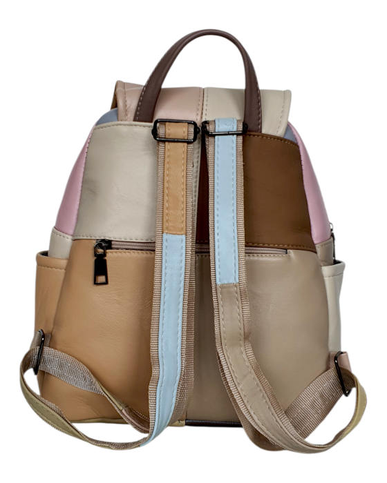 Rucsac Dama Piele Naturala Multicolor Fiona G04709 [5]