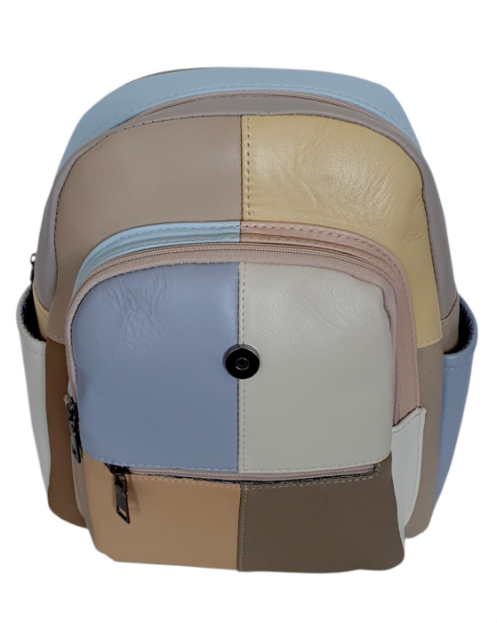 Rucsac Dama Piele Naturala Multicolor Fiona G04794 [5]