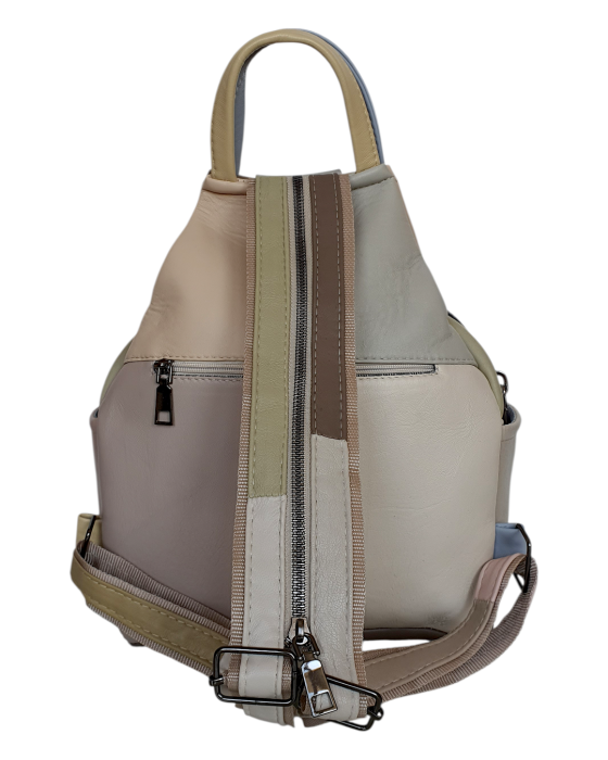 Rucsac Dama Piele Naturala Multicolor Jetmira G04701 [4]